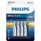 Baterie Philips LR03E4B/10 Ultra Alkalická AAA 4ks